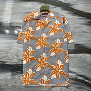 Okify Gucci Orange Flower Shirt S-XL - 3