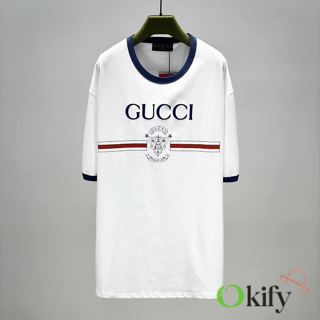Okify Gucci White T-shirt XS-L - 1