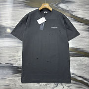 Okify Dior Gray T-shirt With Lily Flowers XS-L  - 2
