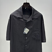 Okify Loewe Black Shirt S-XL  - 3