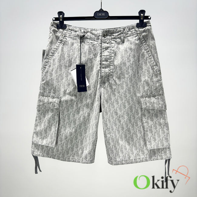 Okify Dior Gray Shorts S-XL - 1