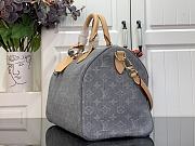 Okify Louis Vuitton Speedy Soft 30 Bag In Denim Gray M13344 21x17x30cm  - 2