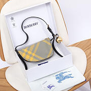 Okify Burberry Shield Bag In Yellow 26x5x13.5cm  - 1