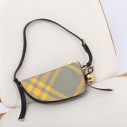 Okify Burberry Shield Bag In Yellow 26x5x13.5cm  - 5