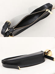 Okify Burberry Shield Bag In Black 26x5x13.5cm  - 2