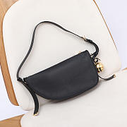 Okify Burberry Shield Bag In Black 32x7x17cm  - 5