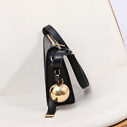 Okify Burberry Shield Bag In Black 32x7x17cm  - 3