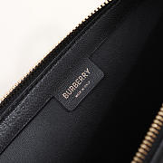 Okify Burberry Shield Bag In Black 32x7x17cm  - 2
