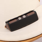Okify Burberry Note Bag In Dark Brown 24x8x14cm  - 5
