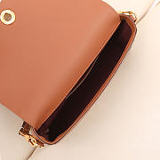 Okify Burberry Note Bag In Brown And Beige 24x8x14cm  - 2