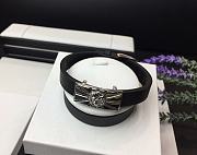 Okify Versace Black Belt Bracelet  - 4