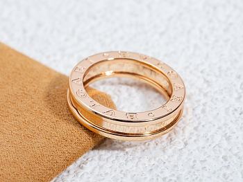 Okify Bvlgari Rose Gold Ring 23280