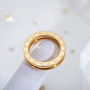Okify Bvlgari Gold Ring 23281 - 4