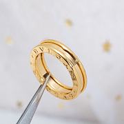 Okify Bvlgari Gold Ring 23281 - 3
