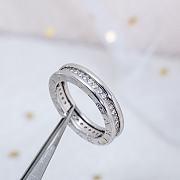 Okify Bvlgari Silver Ring 23282 - 4