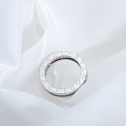 Okify Bvlgari Silver Ring 23282 - 2