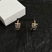 Okify Burberry Gold And Silver Earrings - 5