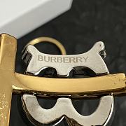 Okify Burberry Gold And Silver Earrings - 3