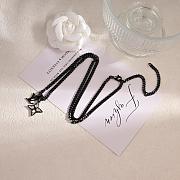Okify Louis Vuitton Black Necklace - 1