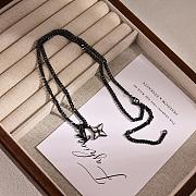 Okify Louis Vuitton Black Necklace - 3