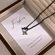 Okify Louis Vuitton Black Necklace - 2