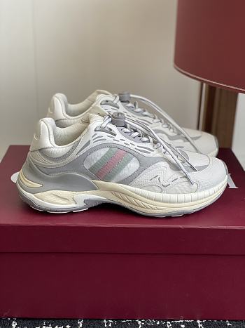 Okify Gucci White And Gray 2.0 Sneakers 4cm EU35-45