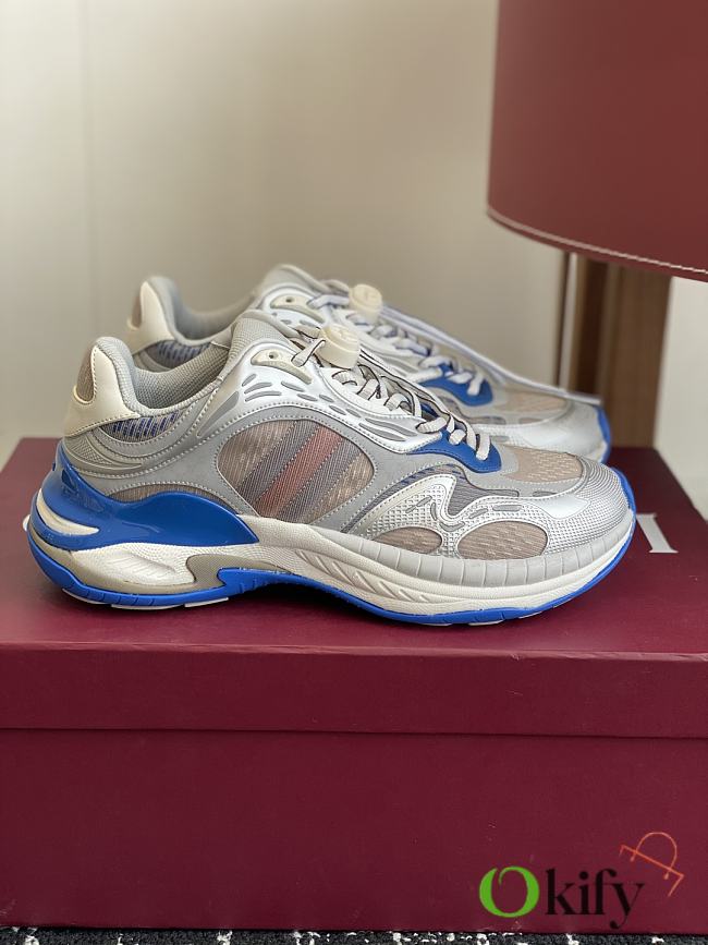 Okify Gucci Blue And Gray 2.0 Sneakers 4cm EU35-45 - 1