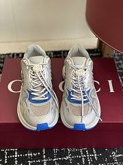 Okify Gucci Blue And Gray 2.0 Sneakers 4cm EU35-45 - 2