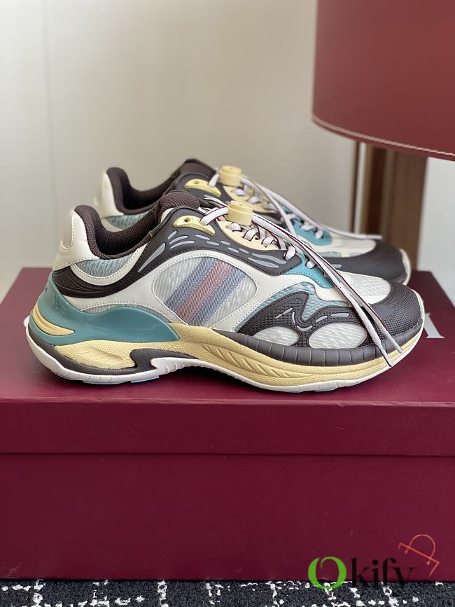 Okify Gucci Brown 2.0 Sneakers 4cm EU35-45 - 1