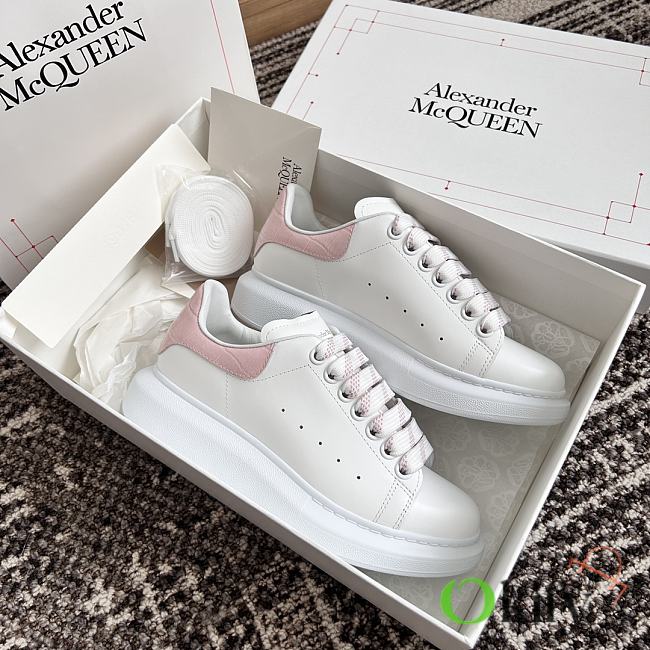 Okify Alexander McQueen Pink Crocodile Sneakers EU35-40 - 1