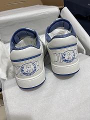 Okify Dior Blue Sneakers With Cat EU39-45  - 5