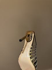 Okify LeSilla Gold Diamond High Heels 10cm EU35-42 - 4