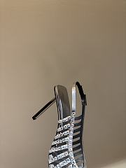 Okify LeSilla Silver Diamond High Heels 10cm EU35-42 - 4