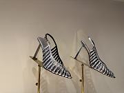 Okify LeSilla Silver Diamond High Heels 10cm EU35-42 - 2