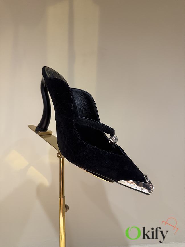 Okify Schiaparelli Black High Heels 10.5cm EU35-41 - 1