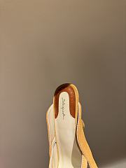 Okify Schiaparelli Yellow High Heels 10.5cm EU35-41 - 5