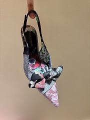 Okify Dolce & Gabbana Denim Flowers 6.5cm EU35-42 23312 - 2