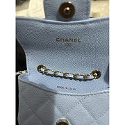 Okify CC Mini Blue Chain Bag 10x7.5x2.5cm - 2