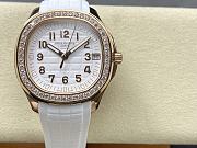 Okify Patek Philippe Aquanaut White Watch 38mm - 1