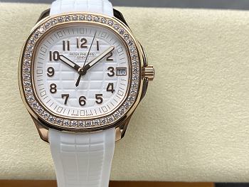 Okify Patek Philippe Aquanaut White Watch 38mm