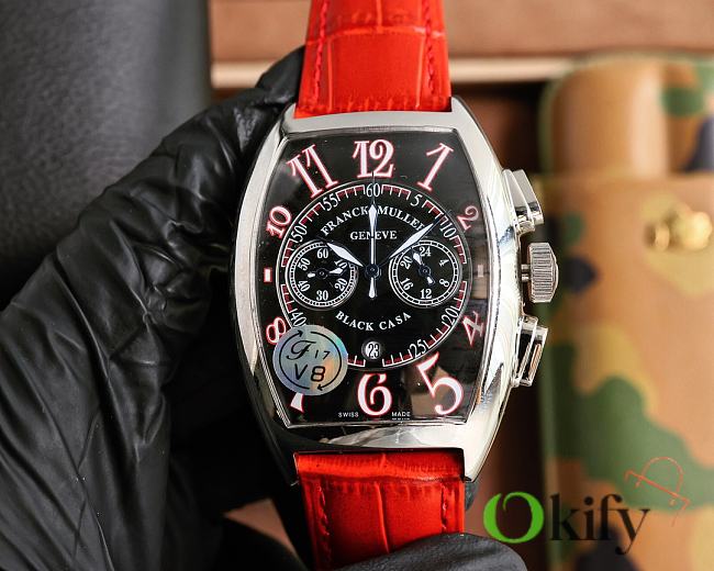 Okify Franck Muller Dark Orange Watch 40x52mm  - 1