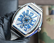 Okify Franck Muller V45 SC DT Blue Watch 54x42x15mm - 6