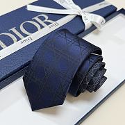 Okify Dior Dark Blue Tie 23334 - 6