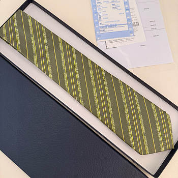 Okify Giorgio Armani Green Tie 