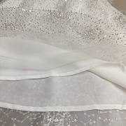 Okify Dior White Princess Dress For Kids  - 4