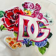 Okify Dolce & Gabbana Set Of Flower T-shirt And Shorts For Kids - 4