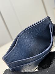 Okify Louis Vuitton Double Card Holder Wallet In Dark Blue M14789 11x7x1.5cm - 2