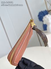 Okify Louis Vuitton Low Key Zipped Card Holder In Brown M14551 8x1x13cm - 3