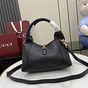 Okify Gucci Softbit Top Handle Bag In Black 27.5x21x16cm  - 3