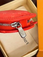 Okify Louis Vuitton Crab Bag Charm In Red - 2